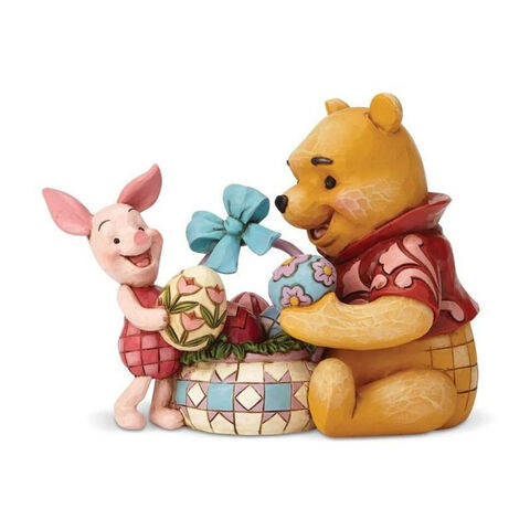 Figurine Enesco Disney Tradition - Winnie L'ourson - Winnie Et Porcinet